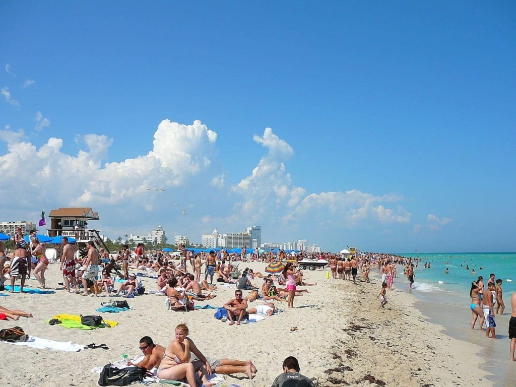 5 lugares para ver gente em Miami: Miami Beach
