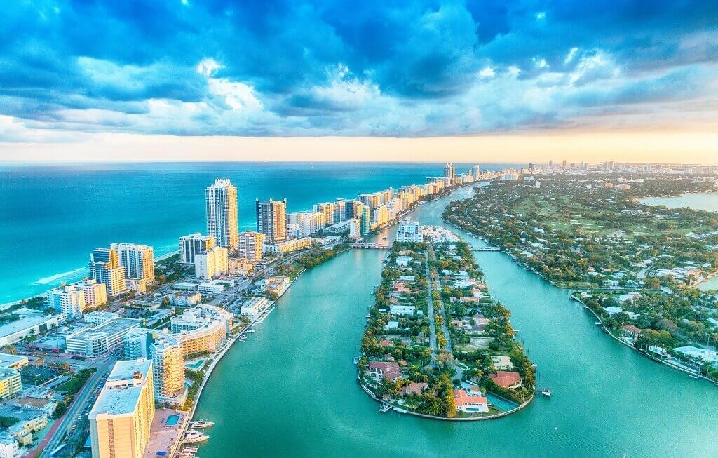 Praias em Miami