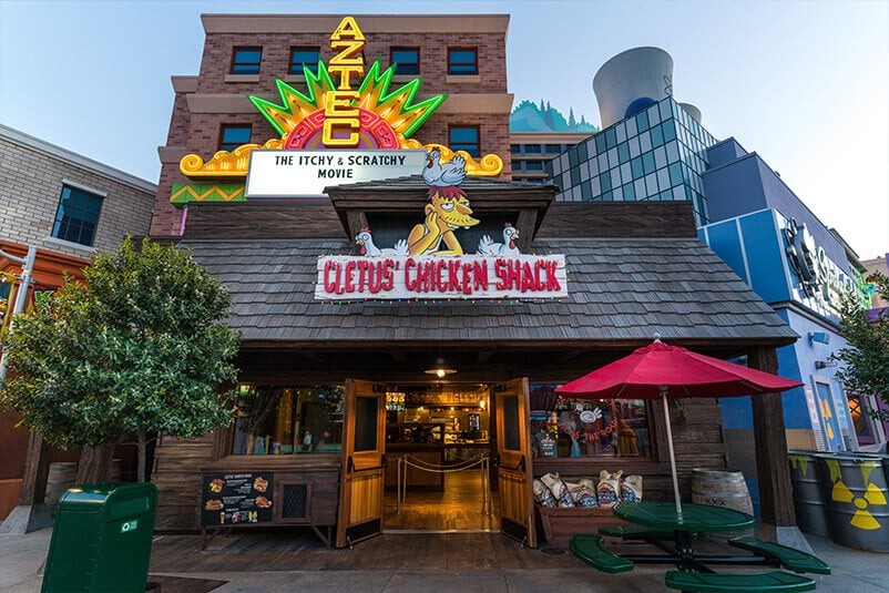 Restaurantes bons e baratos na Universal Orlando: Restaurantes dos Simpsons em Orlando