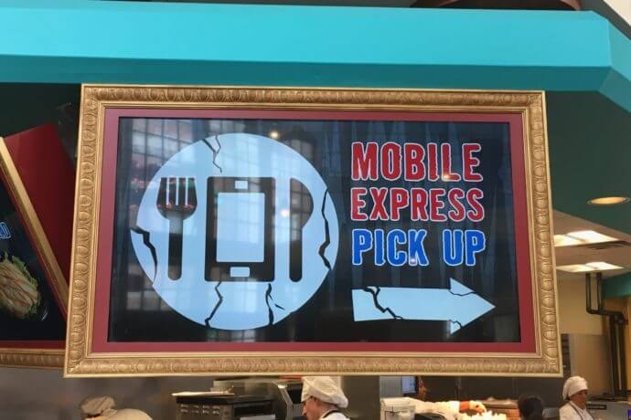 Mobile Express Pick Up - Como pedir comida pelo celular nos restaurantes da Universal