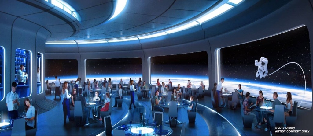 Novidades da Disney para 2019: Space Restaurant