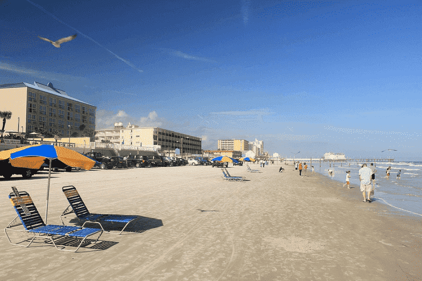 Praias em Daytona Beach 