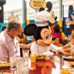 Dicas sobre as refeições com personagens na Disney