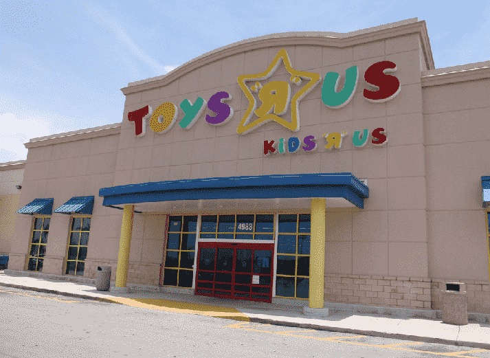 Loja de brinquedos Toys “R” Us em Miami e Orlando