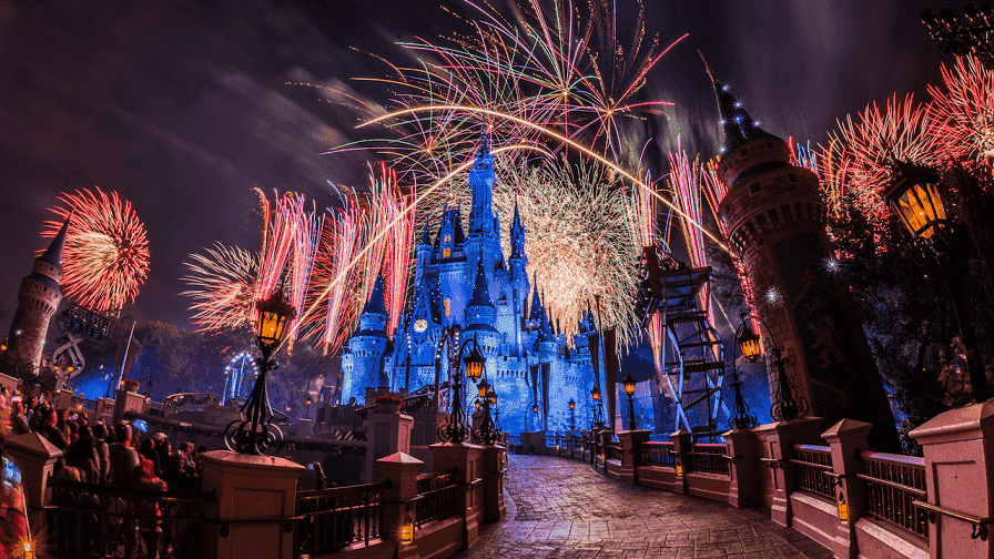 Ano Novo no Magic Kingdom na Disney