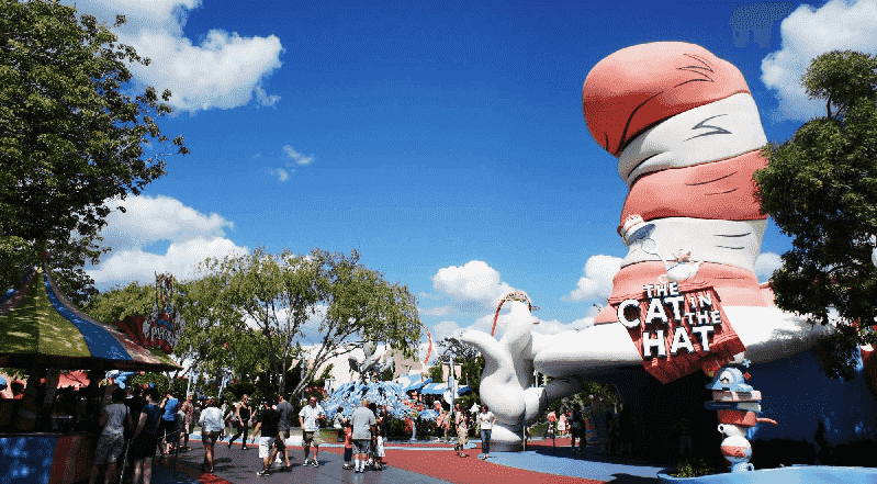 Seuss Landing no parque Islands of Adventure Orlando