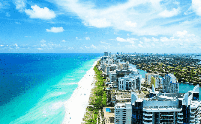 Miami em Julho - Verão 