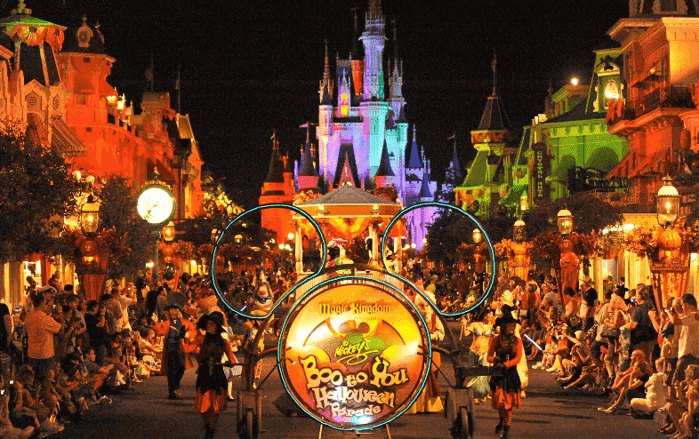 Festas de Halloween nos parques Disney em Orlando
