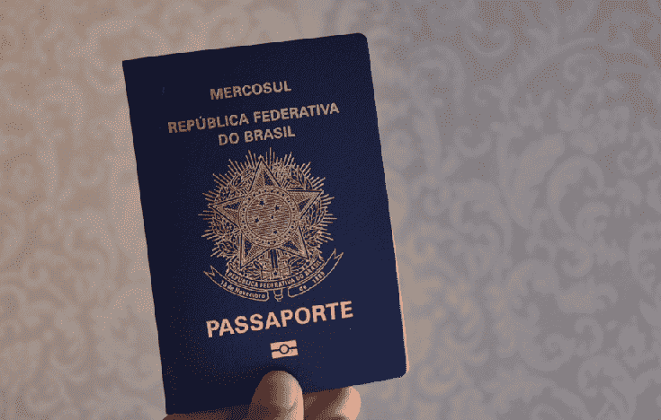 Passaporte brasileiro antigo