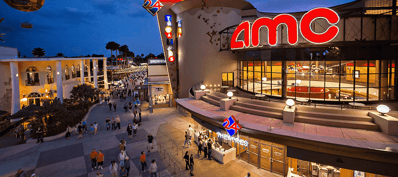 Cinema AMC na Disney Springs em Orlando