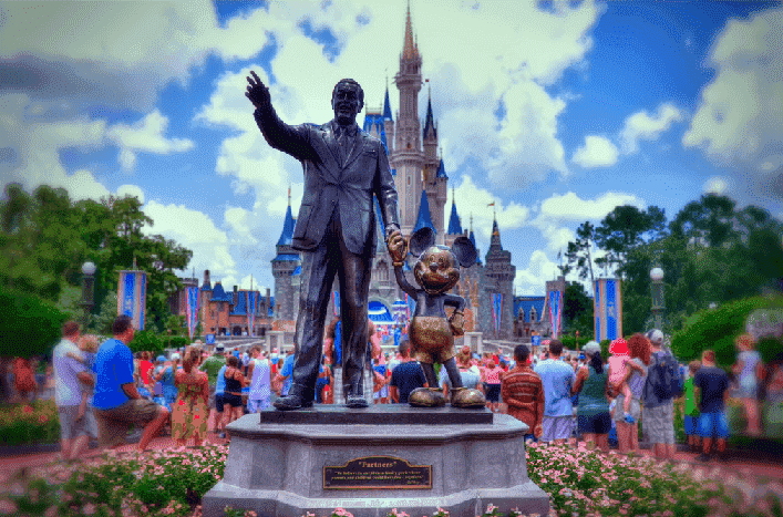 Parque Magic Kingdom em Orlando