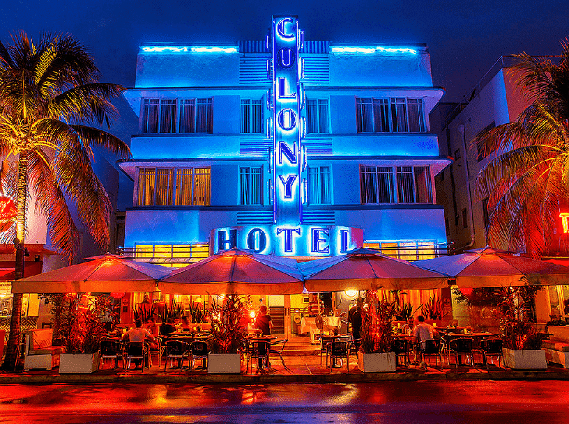Colony Hotel em Miami 