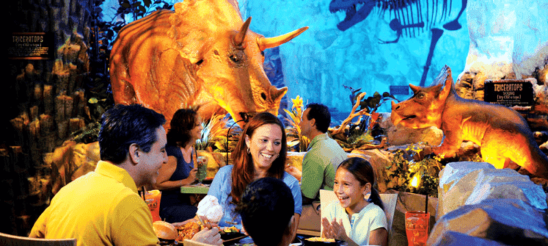 Restaurante dos Dinossauros na Disney
