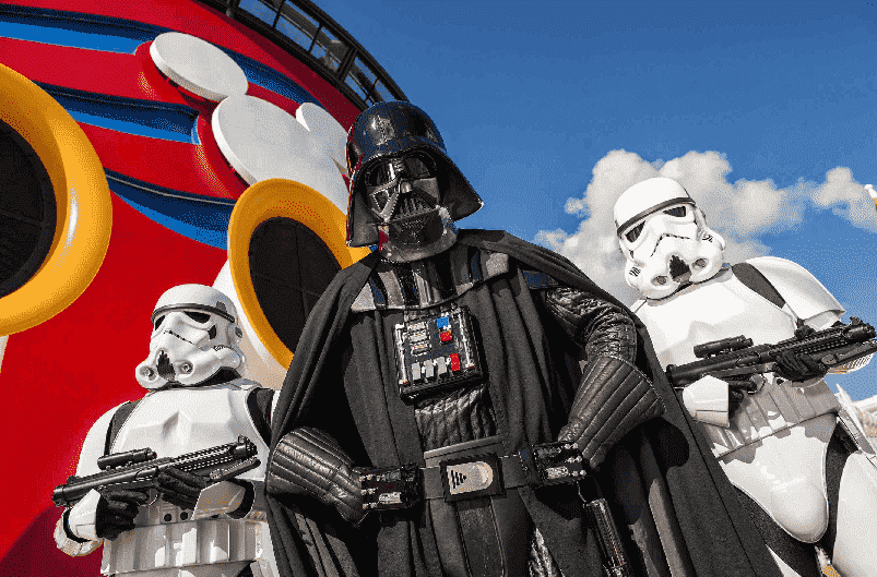 Personagens de Star Wars na Disney