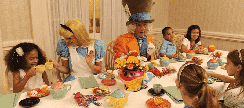 Wonderland Tea Party na Disney em Orlando