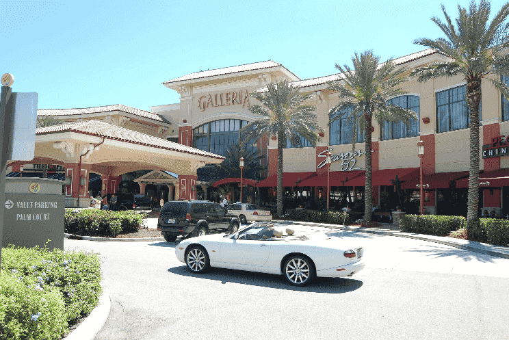 Las Olas Boulevard e Galleria em Fort Lauderdale