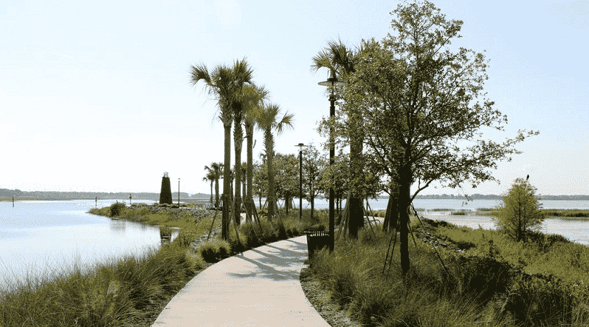 Lakefront Park em Orlando 