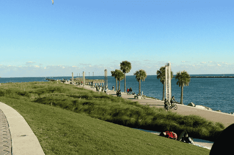 South Pointe Park Beach em Miami