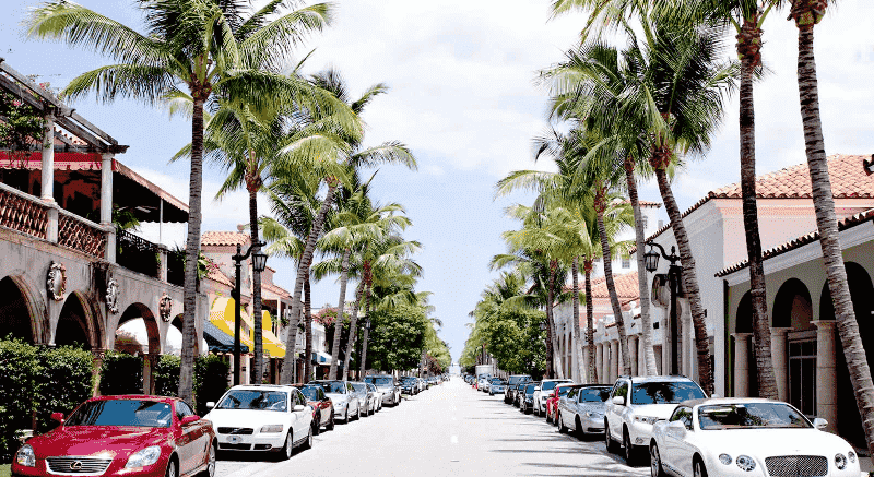 Worth Avenue em Palm Beach