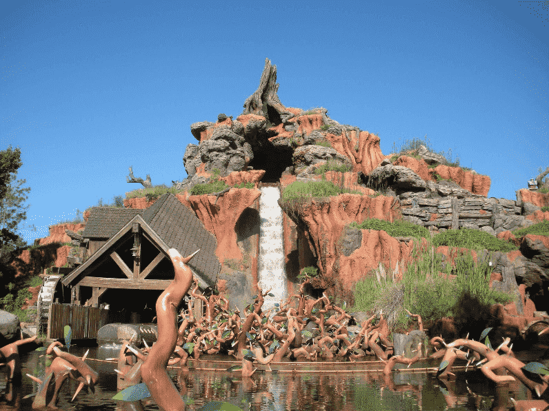 Splash Mountain no Magic Kingdom na Disney em Orlando 