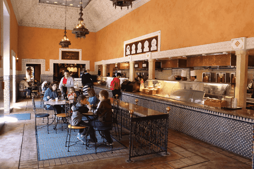 Restaurante Tangerine Café na Disney em Orlando