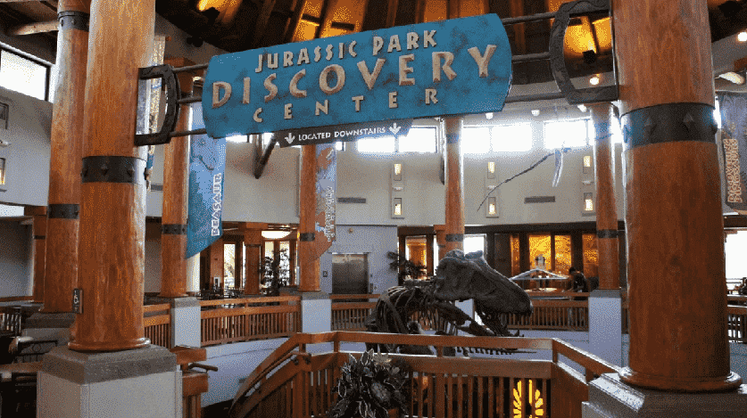 Jurassic Park Discovery Center no Islands of Adventure em Orlando