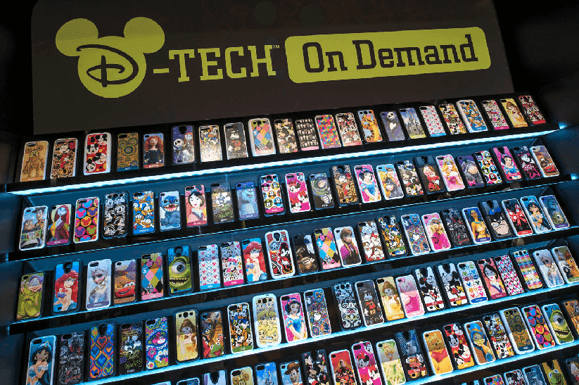 Loja D-Tech on Demand no Disney Springs em Orlando
