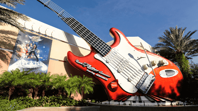 Montanha-russa do Aerosmith no Disney Hollywood Studios em Orlando 
