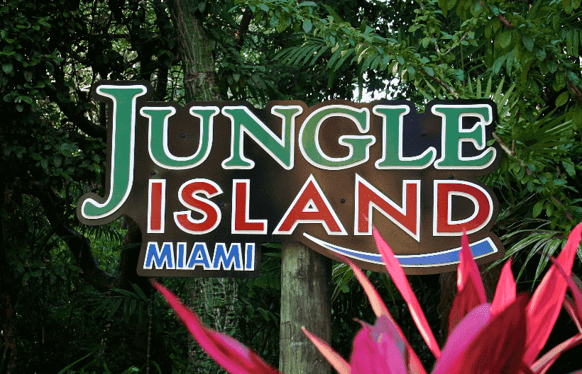 Jungle Island em Key Biscayne 