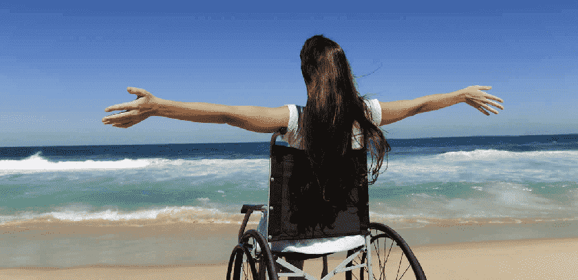 Portadores de deficiência em Miami