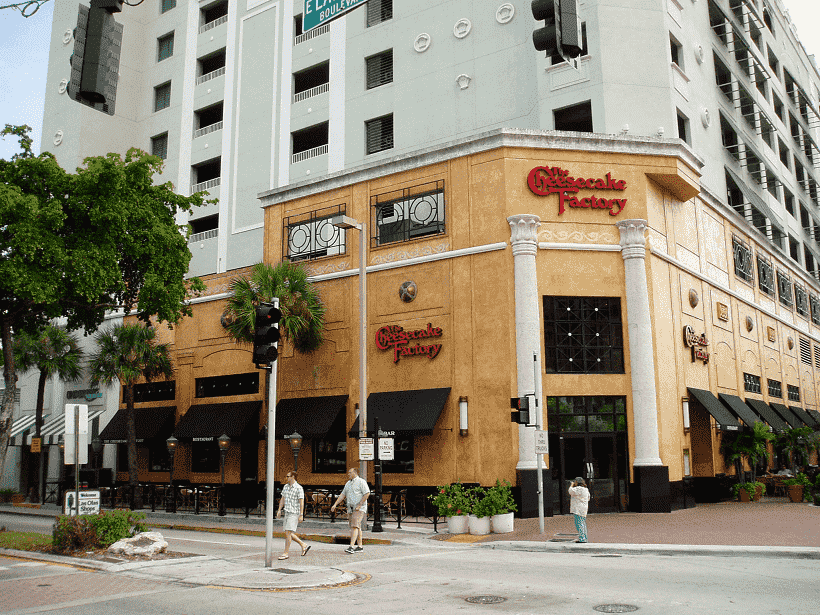 Cheesecake Factory em Fort Lauderdale