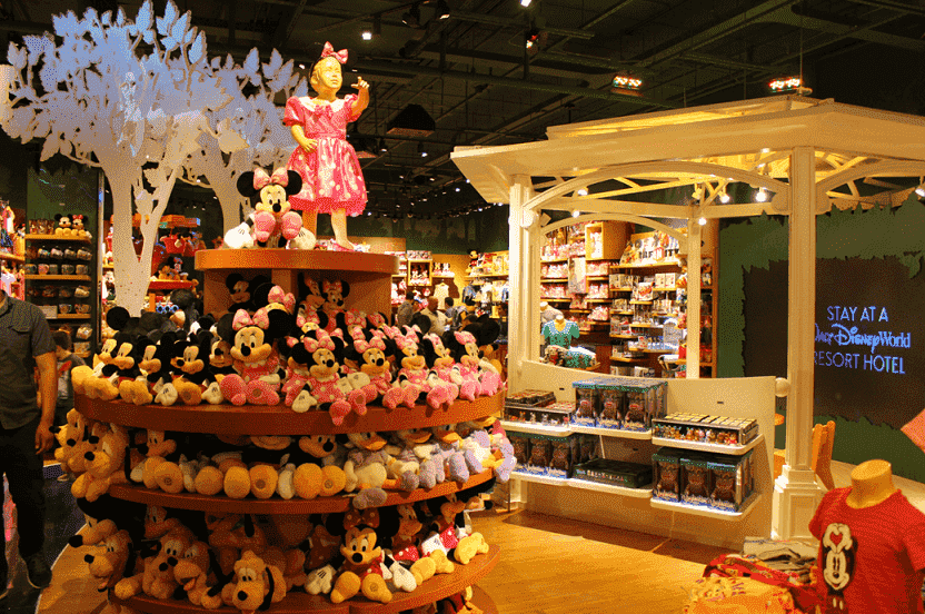 Loja Disney Store em Orlando