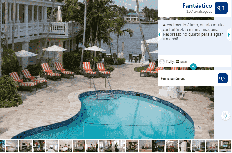 The Pillars Hotel em Fort Lauderdale: piscina