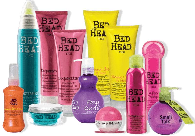 Variedade de produtos TIGI Bed Head