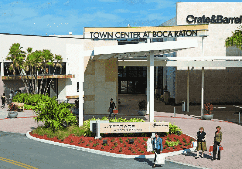 Shopping Town Center at Boca Raton
