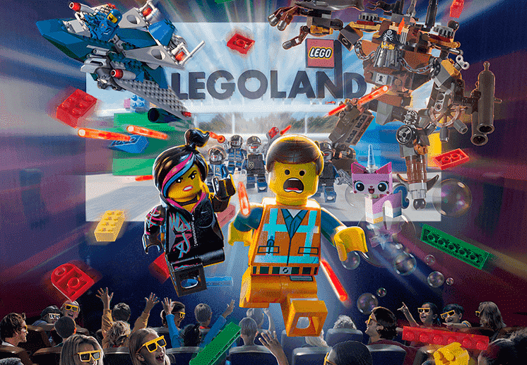 Área The Lego Movie World no Legoland Orlando