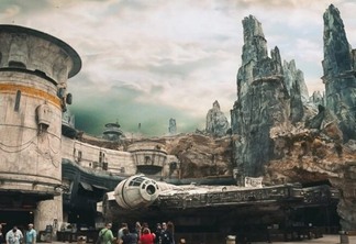 Área Star Wars Galaxy’s Edge no Disney Hollywood Studios em Orlando