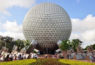 Spaceship Earth no Epcot da Disney Orlando