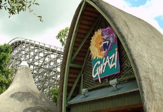 Fechamento da Montanha Russa Gwazi do Parque Busch Gardens em Tampa