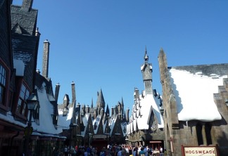 Nova montanha-russa do Harry Potter no parque Islands of Adventure em Orlando