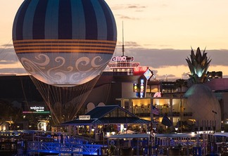 Passeio de balão em Disney Springs Orlando