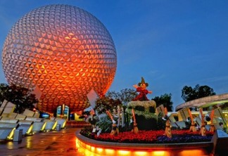 Mapa da Disney e seus parques em Orlando