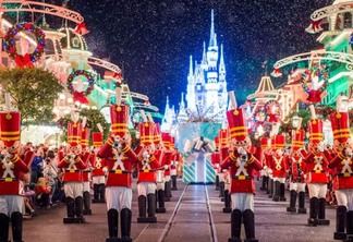 Toy soldiers parade down Main Street, U.S.A., at Magic Kingdom during “Mickey’s Once Upon a Christmastime Parade.” The festive processional is one of the happy highlights of Mickey’s Very Merry Christmas Party, a night of holiday splendor with lively stage shows, a unique holiday parade, Holiday Wishes: Celebrate the Spirit of the Season nighttime fireworks, […]