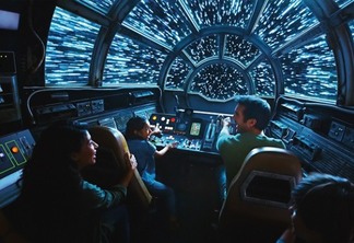 Riders will take on the roles of pilots, gunners or engineers on the Millennium Falcon: Galaxy's Edge attraction in Star Wars: Galaxy's Edge at Disneyland (Courtesy of Disney Parks)