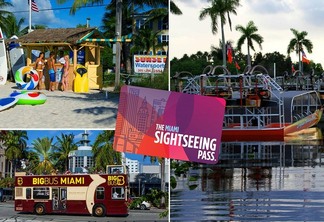 Atrações e tours do Miami Sightseeing Pass