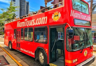 Passeio de ônibus por Miami