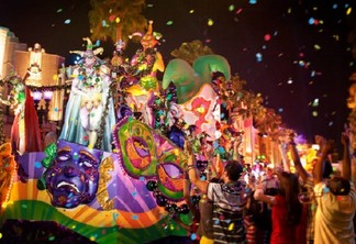 Mardi Gras na Universal Orlando em 2020