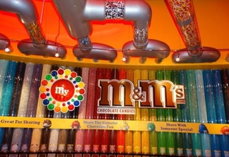 Loja M&M’s na Disney Springs em Orlando