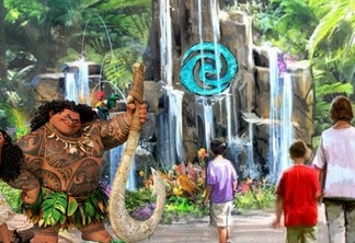Atração Moana: Journey of Water na Disney Orlando