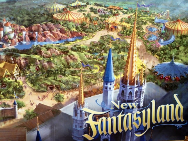 Zona Fantasyland del parque Disney's Magic Kingdom